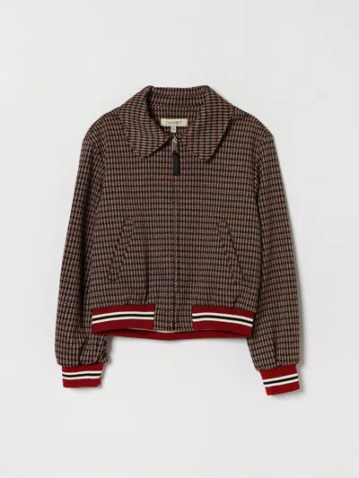 Twinset Jacket Kids Color Brown