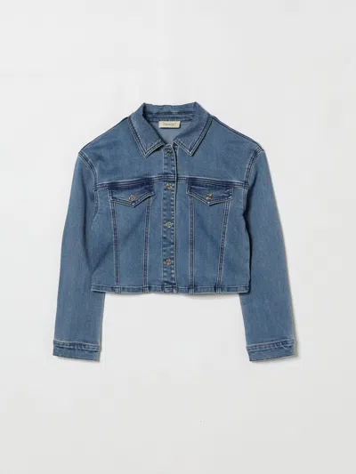 Twinset Jacket Kids  In Metallic