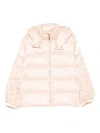 Twinset Hooded Puffer Jacket In Multi