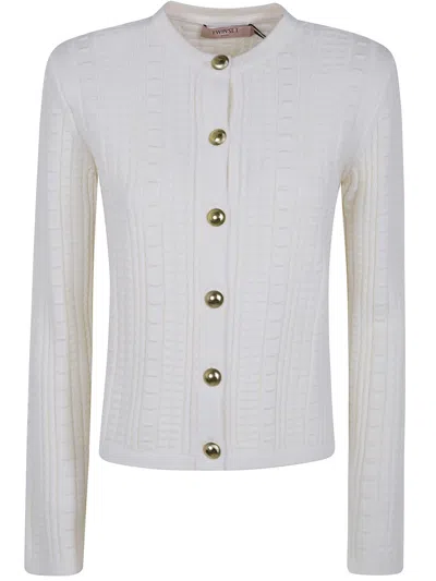 Twinset Jacket Short "262tp3101 00059" In White