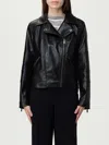 Twinset Jacket  Woman Color Black In Black