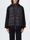 Twinset Twin-set Quilted Polyamide Jacket In Blue