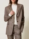 Twinset Jacket  Woman Color Brown In Brown