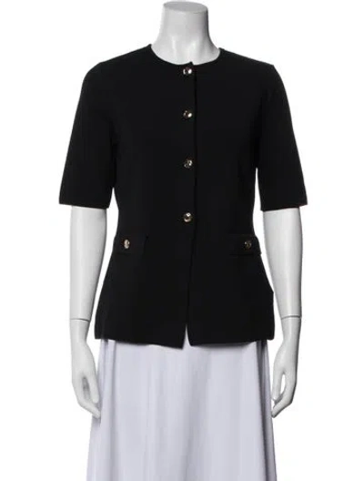 Pre-owned Twinset Jacket W/ Tags In Black