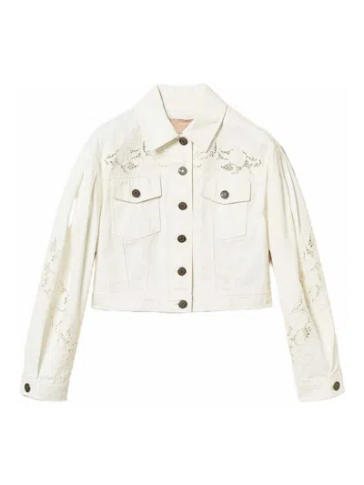 Twinset Jacket In White