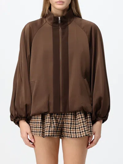 Twinset Jacket Woman Color Brown