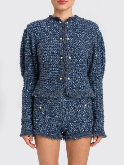 Twinset Jacket Woman  In Blue