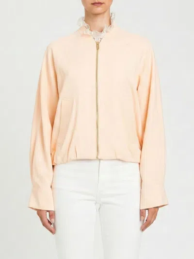 Twinset Jacket  Woman Color Peach In Pink