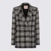 Twinset Longline Blazer Featuring Button Detailing In Black