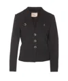 Twinset Jacket In Black