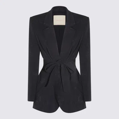 Twinset Jackets Blue Night In Gray