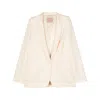 Twinset Blazer In Neutrals