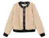 Twinset Faux-fur Jacket In White