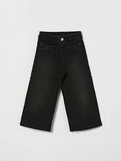 Twinset Jeans Kids In Black