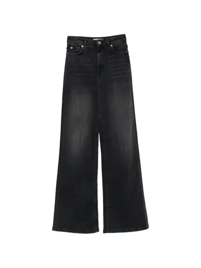 Twinset Jeans Straight Fit In Black