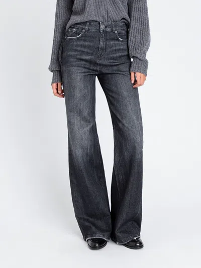Twinset Jeans  Woman Color Black In Gray
