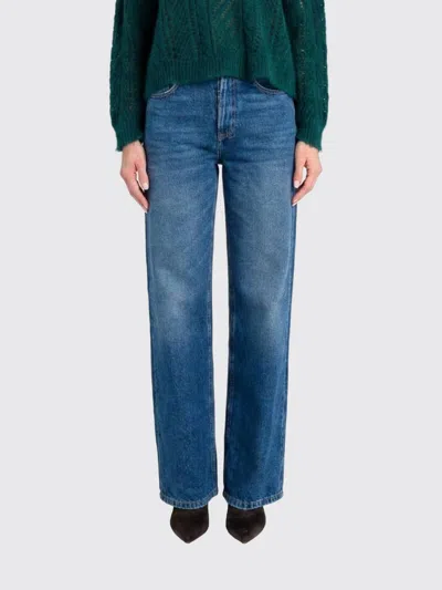 Twinset Jeans  Woman Color Denim In Multi