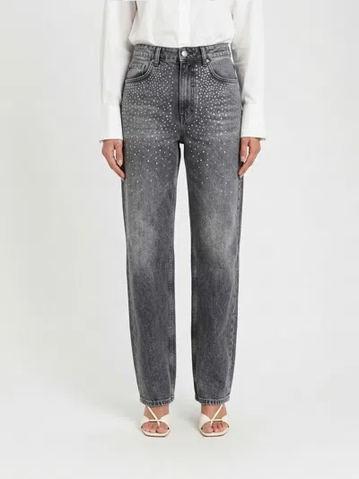 Twinset Jeans  Woman Color Grey In Gray
