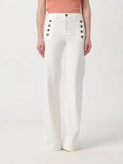 Twinset Jeans  Woman Color White