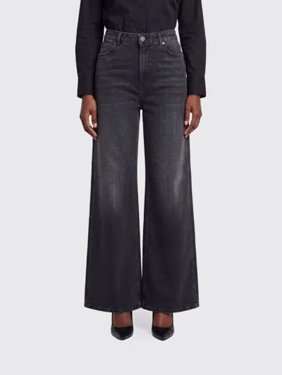 Twinset Jeans Woman Color Black In Gray