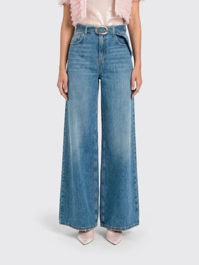 Twinset Jeans Woman  In Blue