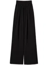 Twinset Side-pocket Palazzo Pants In Black