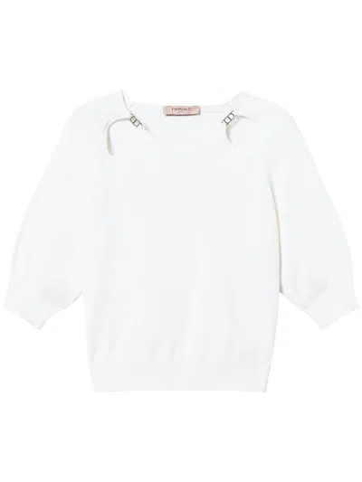 Twinset Jersey In White
