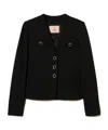 Twinset Jacket In Black