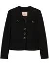 Twinset Jacket In Black