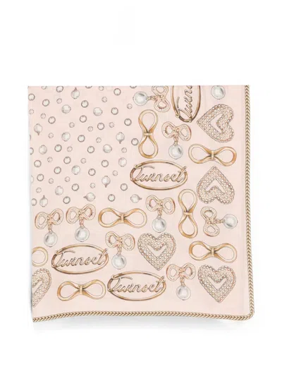 Twinset Jewellery-print Scarf In Multi