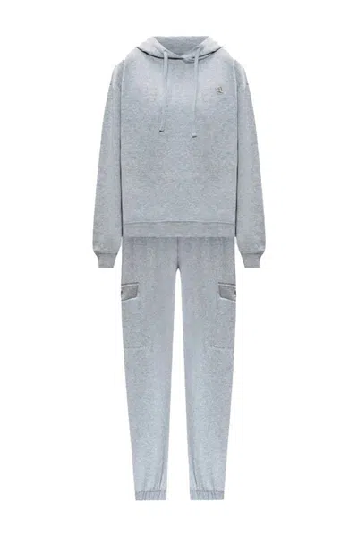 Twinset Jump Sweats In Gray