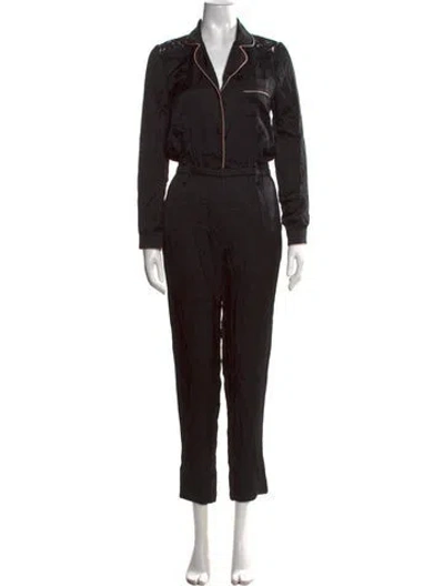 Pre-owned Twinset Jumpsuit In Black