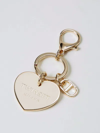 Twinset Key Chain  Woman Color Butter