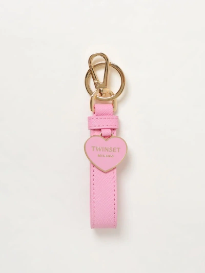Twinset Keyring  Woman In Pink