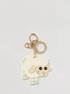 Twinset Key Chain  Woman Color White In Neutral