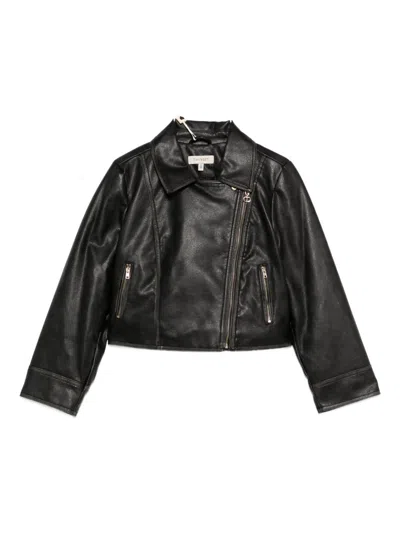 TWINSET TWINSET KIDS ASYMMETRIC ZIP-FASTENING BIKER JACKET
