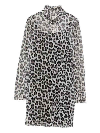 Twinset Kids Dress With Print In Multi