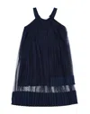 Twinset Kids' Dresses In Midnight Blue