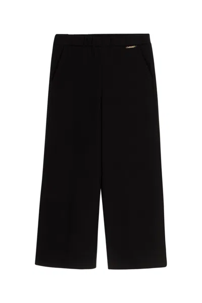 Twinset Twin-set Kids Sweatpants In Black