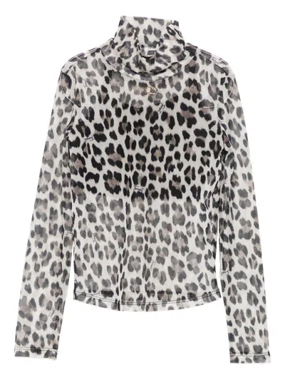 Twinset Kids Top With Print In Animal Print