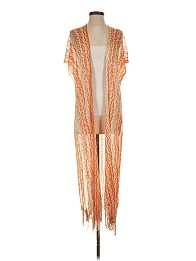 Pre-owned Twinset Kimono In Orange