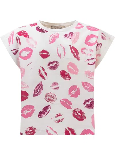 Twinset Twin-set Kiss All Over T-shirt
