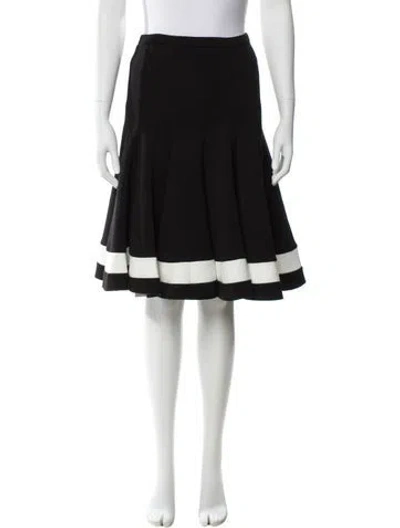 Pre-owned Twinset Knee-length Skirt In Black