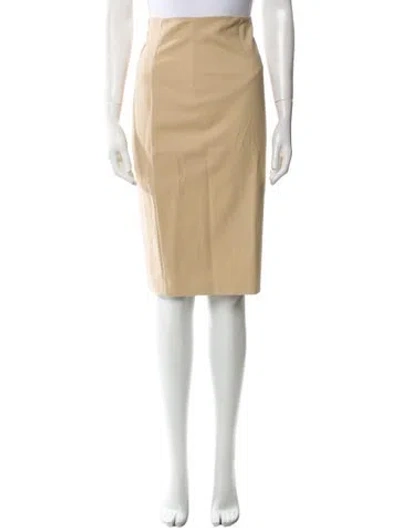 Pre-owned Twinset Knee-length Skirt In Blue