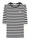 Twinset Twin-set White And Navy Sweaters