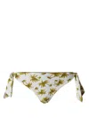 Twinset Knitted Bikini Bottom In White