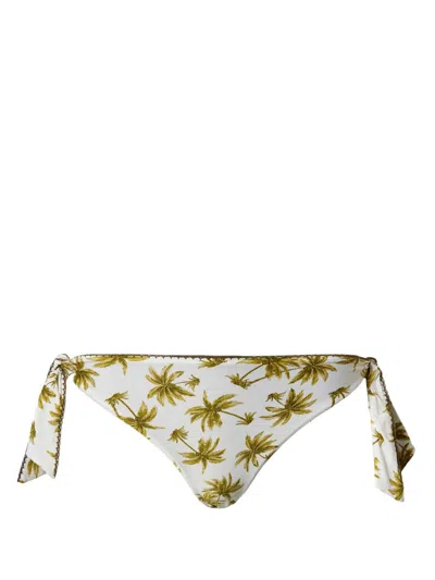 Twinset Knitted Bikini Bottom In White