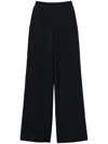 Shop Twinset Knitted Palazzo Pants In Grey