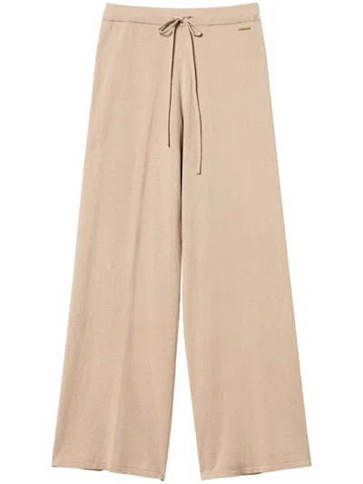 TWINSET KNITTED PALAZZO TROUSERS