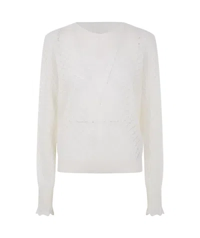 TWINSET OPEN-KNIT SWEATER